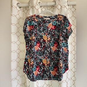 Floral Women's Top - Multicolor